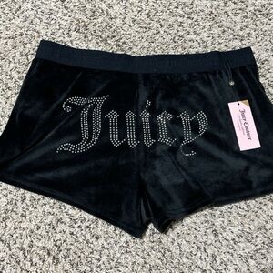 Juicy Couture Black Women's Shorts